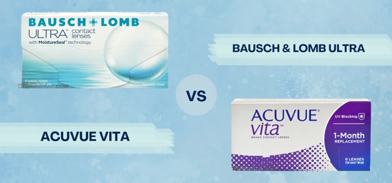 Bausch Lomb ULTRA Vs Acuvue Vita The Best Contact Lens For Your