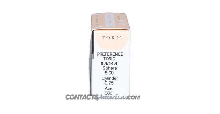 Preference Toric DW Rx